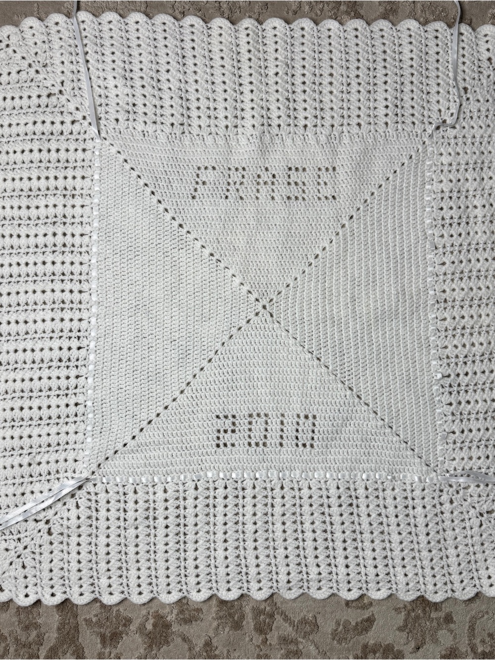 Handmade Crochet Baby Blanket